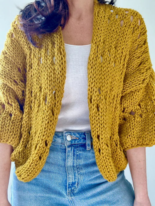Touch Yarns - 164 - Emma Cardigan Pattern