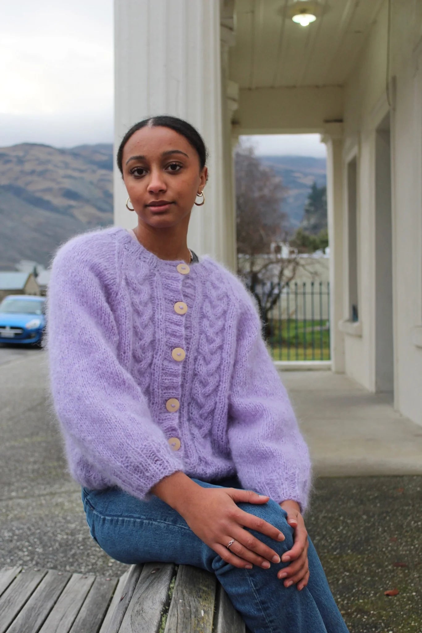 Touch Yarns - 160 - Hannah Iris Cardigan Pattern