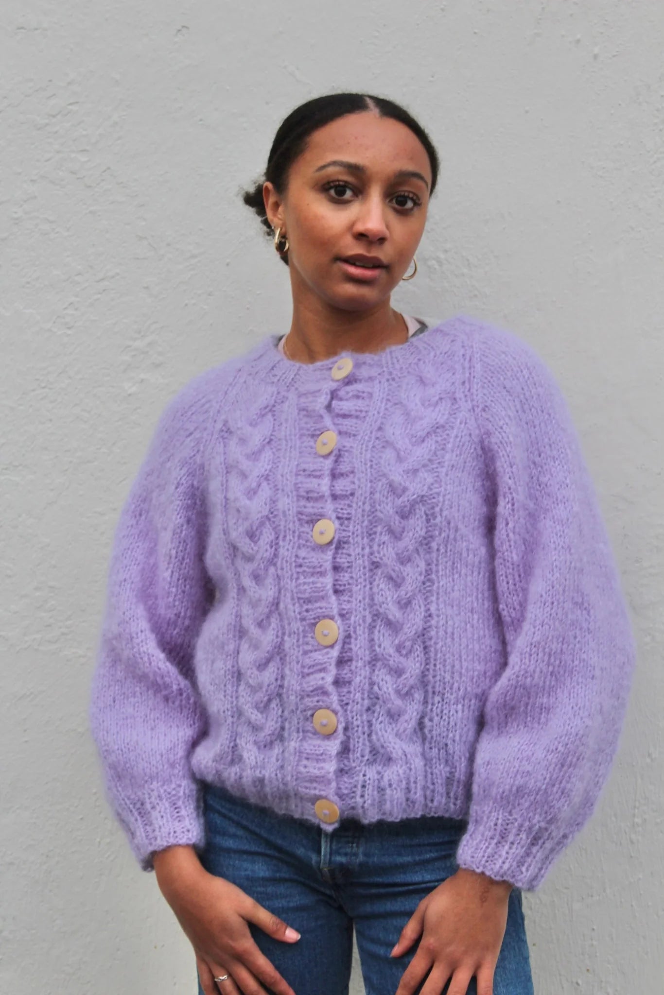Touch Yarns - 160 - Hannah Iris Cardigan Pattern