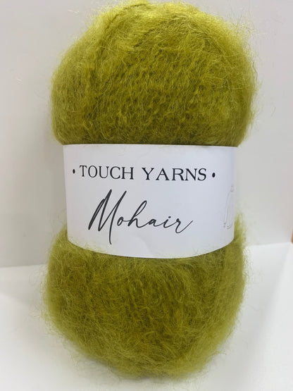Touch Yarns: 12 Ply Brushed Mohair