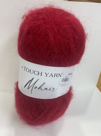 Touch Yarns: 12 Ply Brushed Mohair