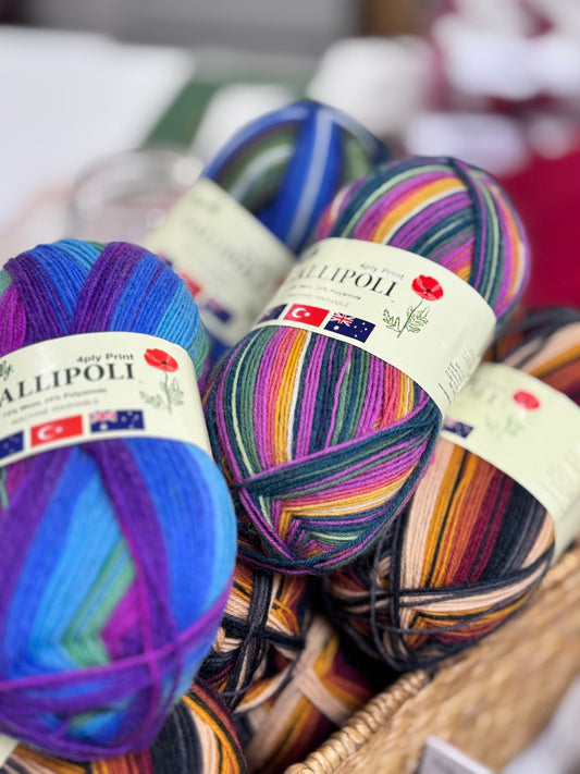 Gallipoli 4ply Print - Naturally Yarns