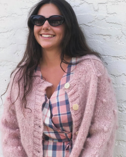 Touch Yarns - 110 - Grown Ups Polly Cardigan Pattern