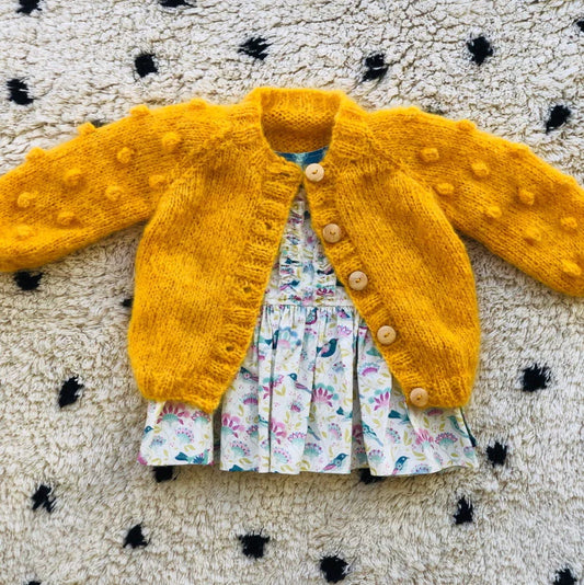 Touch Yarns - 107 - Polly Cardigan Mini Pattern