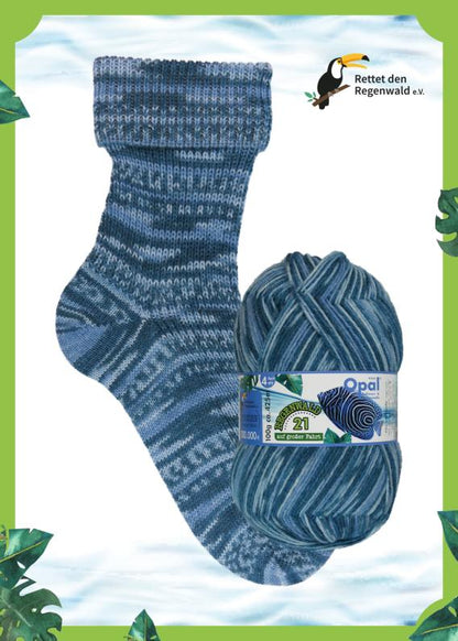 EOL - Opal Regenwald - 4 Ply Sock Yarn