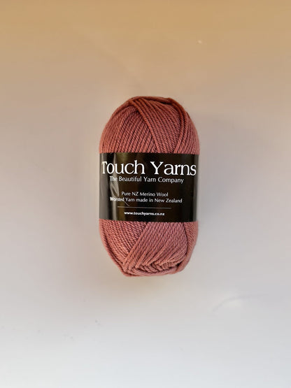Touch Yarns: Pure Merino 8ply
