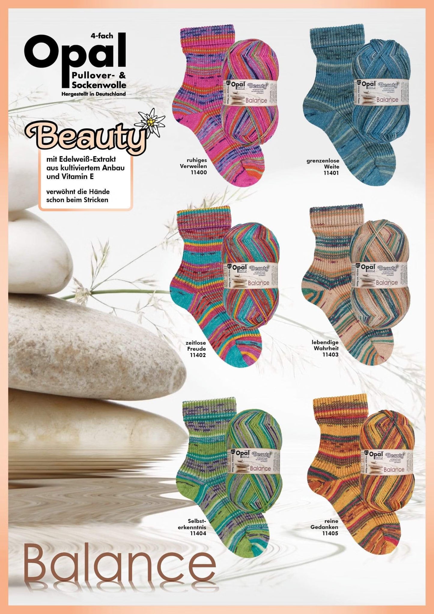 Opal Beauty "Balance" - Sock Yarn