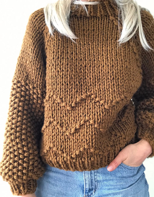 Touch Yarns - 158 - Zoe Sweater Pattern
