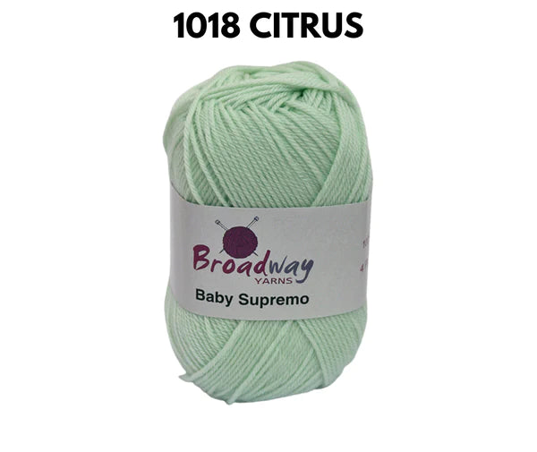 Broadway Baby Supremo 4 Ply 100% Superfine Merino