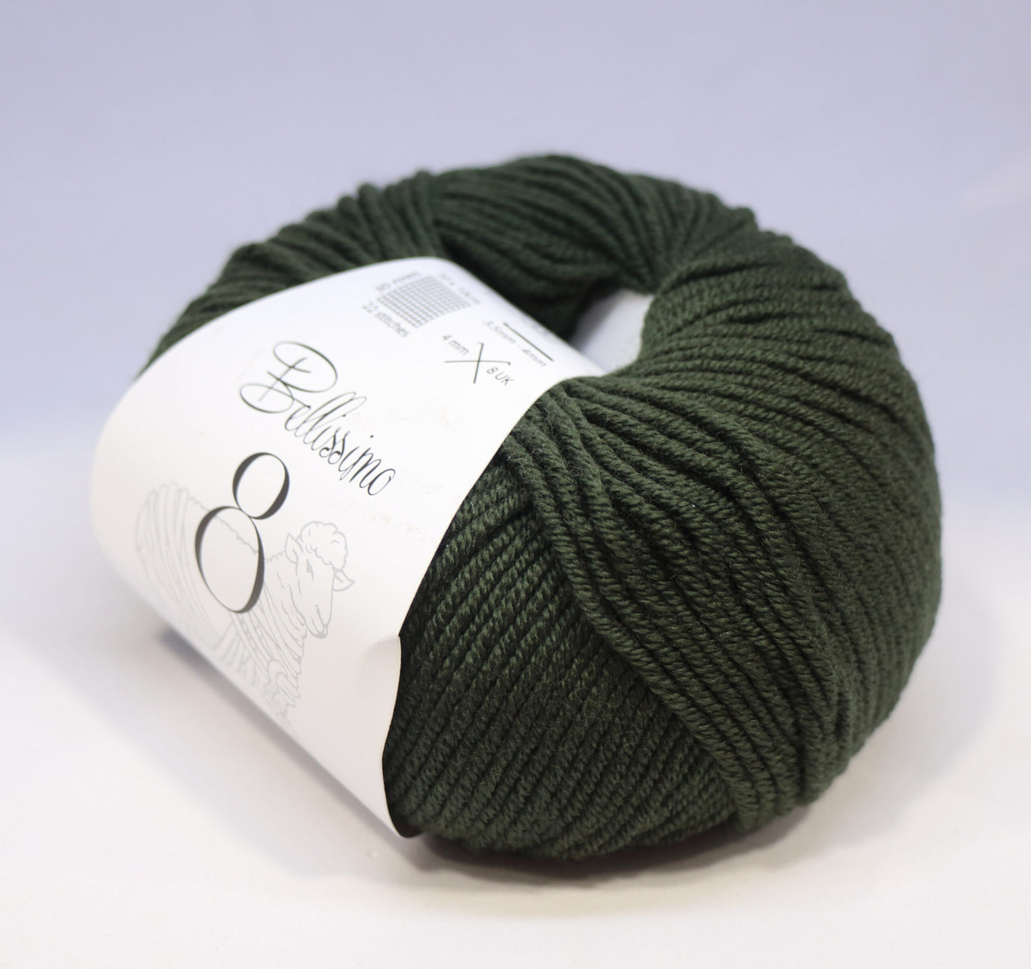 Bellissimo 8 Ply 100% Merino