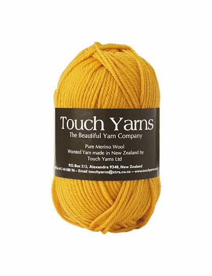 Touch Yarns: Pure Merino 8ply
