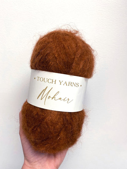 Touch Yarns: 12 Ply Brushed Mohair