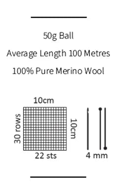 Crucci Luxury Merino Crepe 8ply Wool