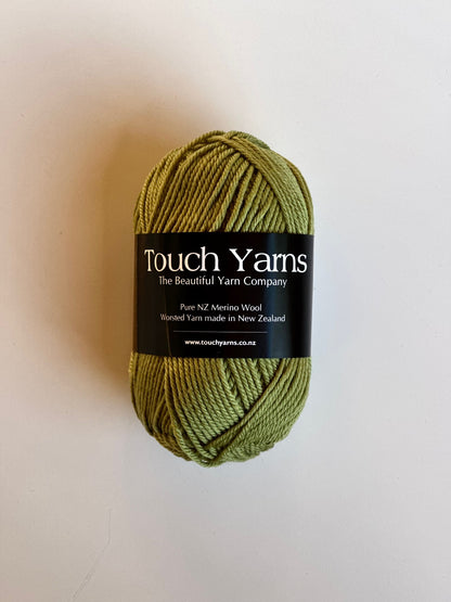 Touch Yarns: Pure Merino 8ply