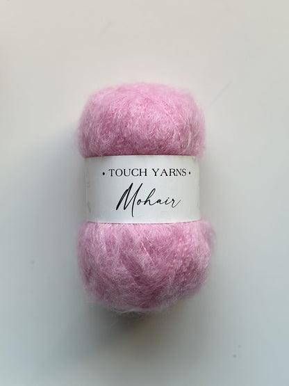 Touch Yarns: 12 Ply Brushed Mohair