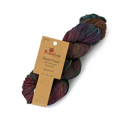 Broadway: Hand Dyed - 100% Superwash Merino