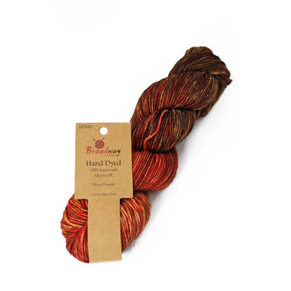 Broadway: Hand Dyed - 100% Superwash Merino
