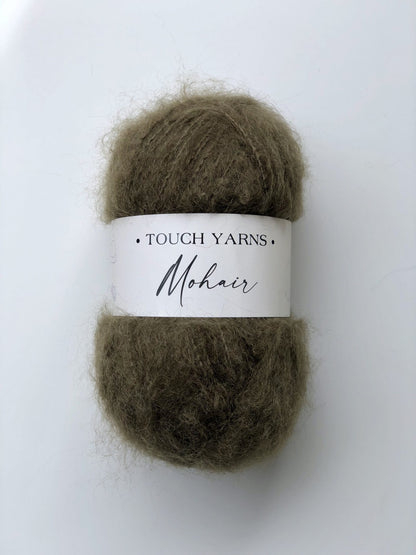 Touch Yarns: 12 Ply Brushed Mohair
