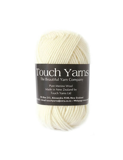 Touch Yarns: Pure Merino 8ply